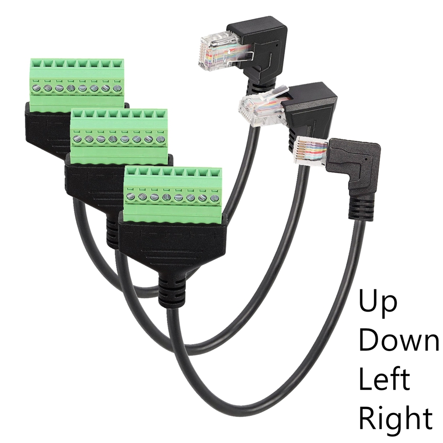 Screw Terminal Block - Rj45 a bloque de terminales de