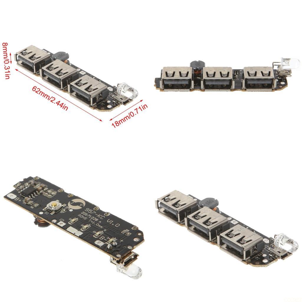 Li Ion Charger Module - B03F 5V 2.1A 3 cargador tipo