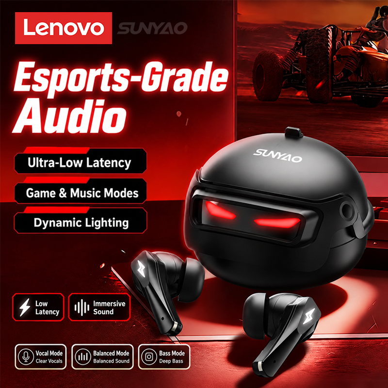 Usb C Cable - Auriculares inalámbricos para juegos Lenovo GT101,