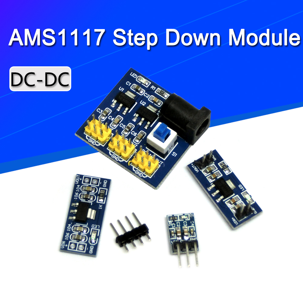 Ams1117 Module - LM1117 AMS1117 4,5-7V giro 3,3 V