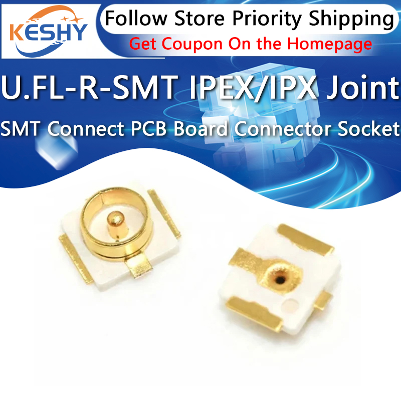 Ipex Connector - 10 Conectores U.FL-R-SMT U.FL IPEX/IPX SMT