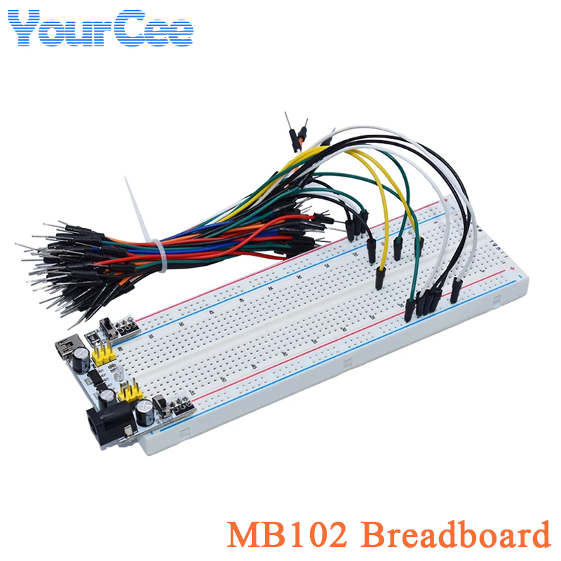 Placa de Pruebas MB-102 MB102, - Breadboard 400 Point reseña y precio