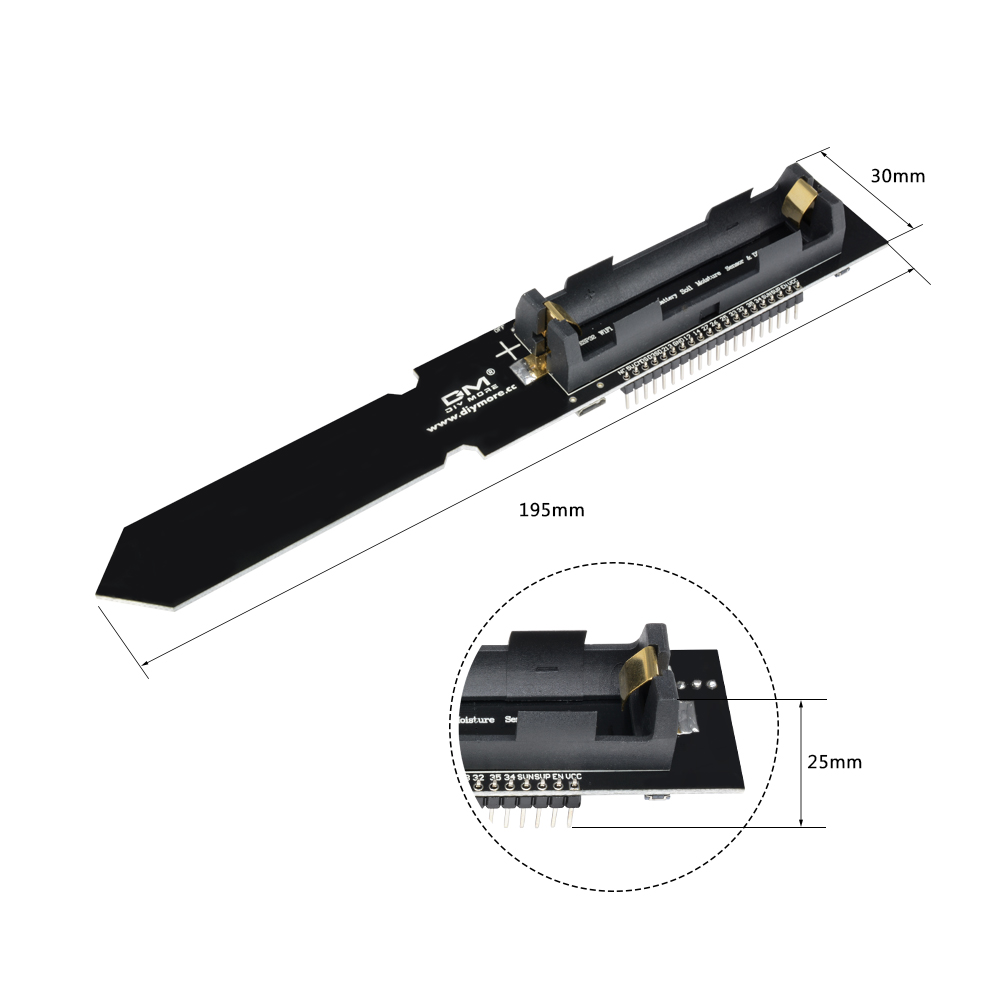 Módulo de temperatura, humedad - Esp32 Battery Holder Lipo reseña y precio