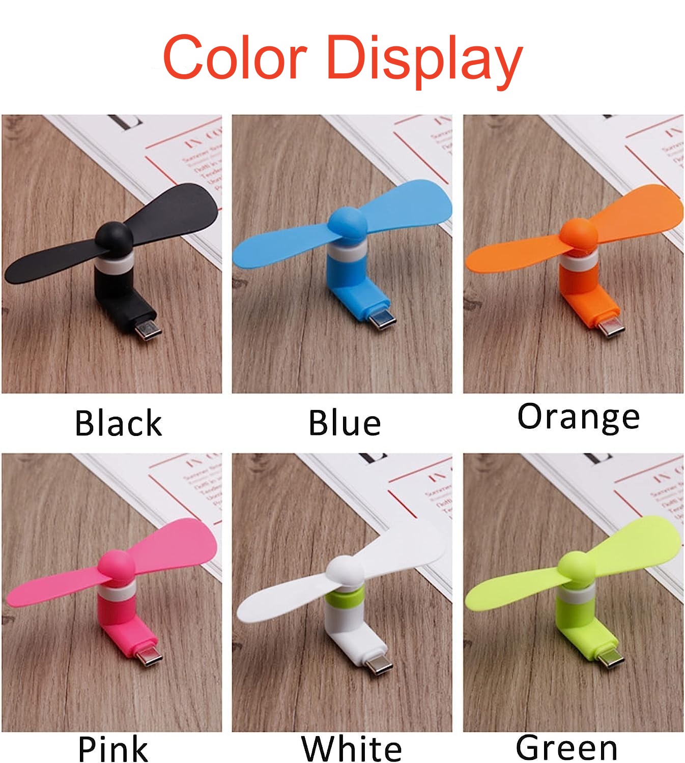 4/2/1 Piezas Mini Ventilador P - Micro Usb Cable reseña y precio