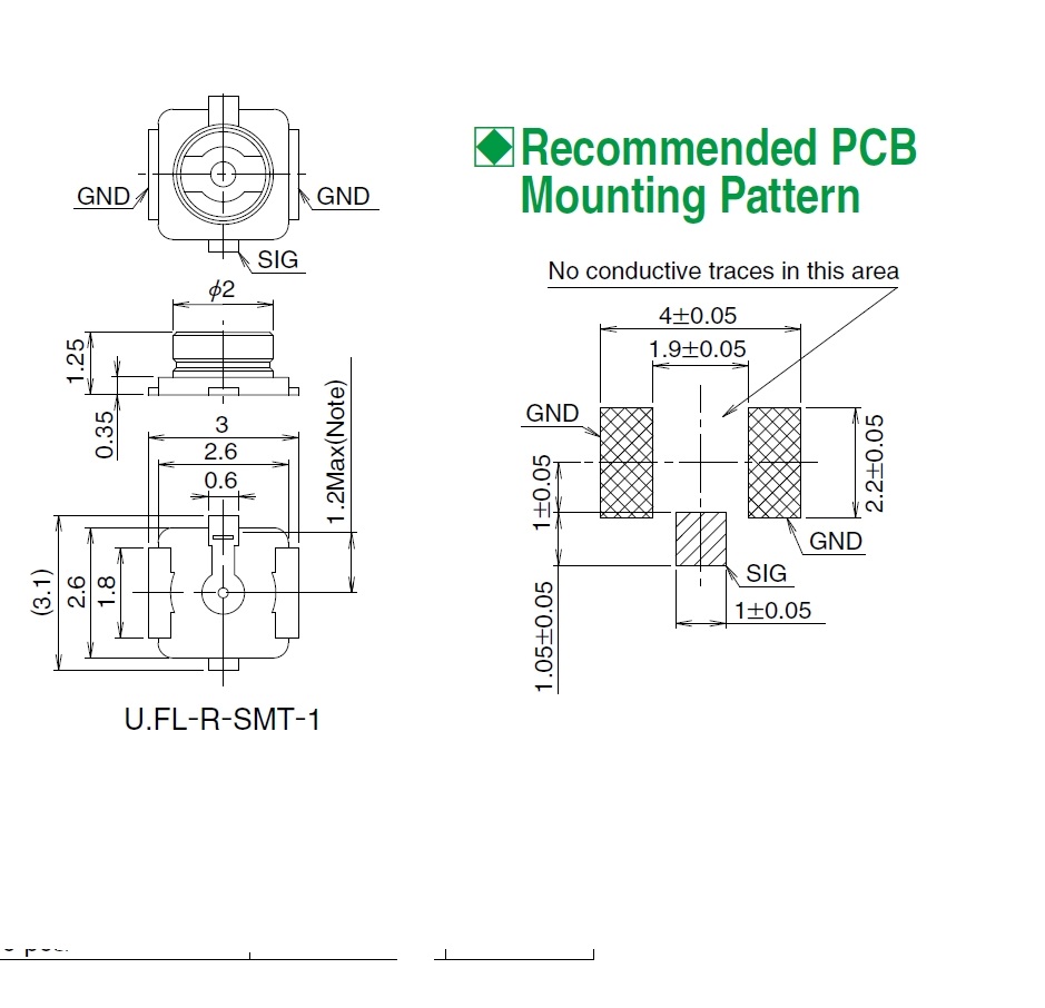 10PCS/U.FL-R-SMT-1 Conector co - Ipex Connector reseña y precio