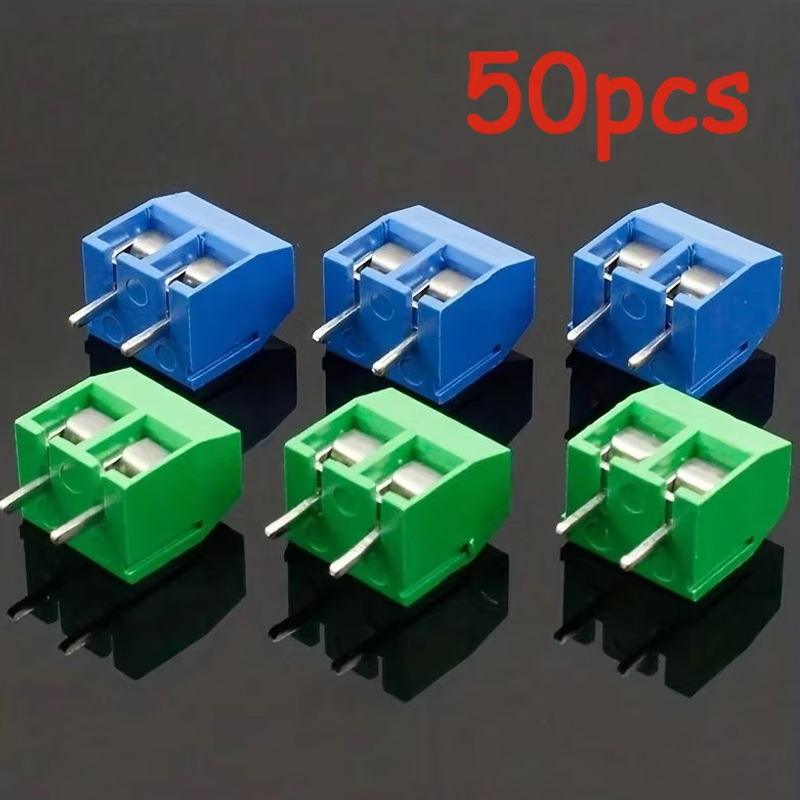 50 Uds bloque de terminales PC - Screw Terminal Block reseña y precio
