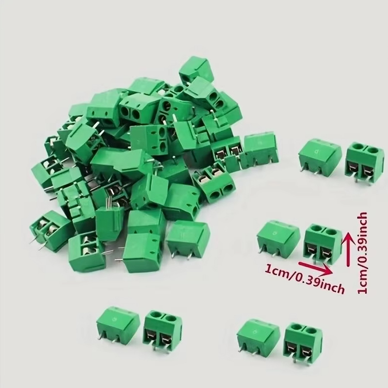 50 Uds bloque de terminales PC - Screw Terminal Block reseña y precio
