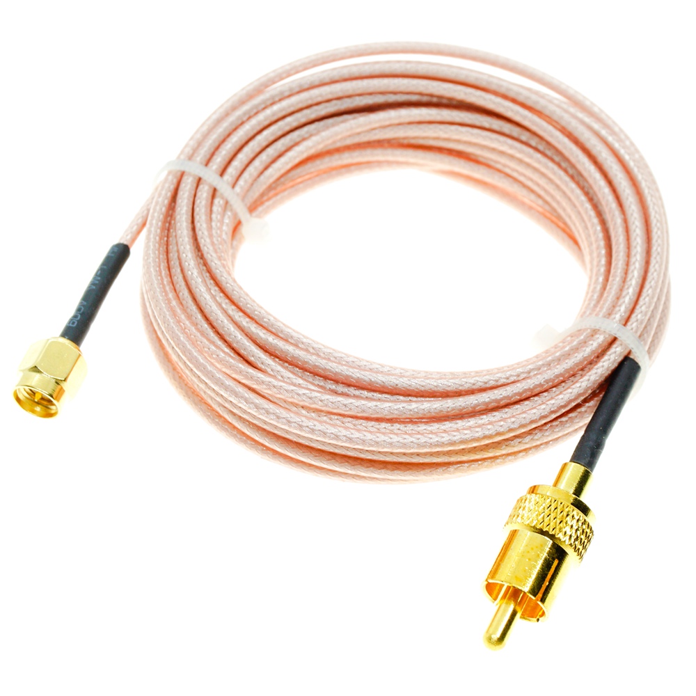 Conector RG316 RCA macho a SMA - Jumper Wire Kit reseña y precio