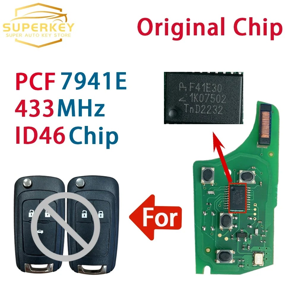 SUPERKEY PCF7941E 433MHz Placa - Proto Board reseña y precio