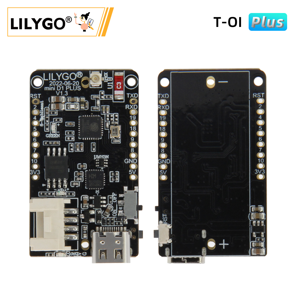LILYGO® TTGO T-OI Plus ESP32-C - Esp32 Battery Holder Lipo reseña y precio