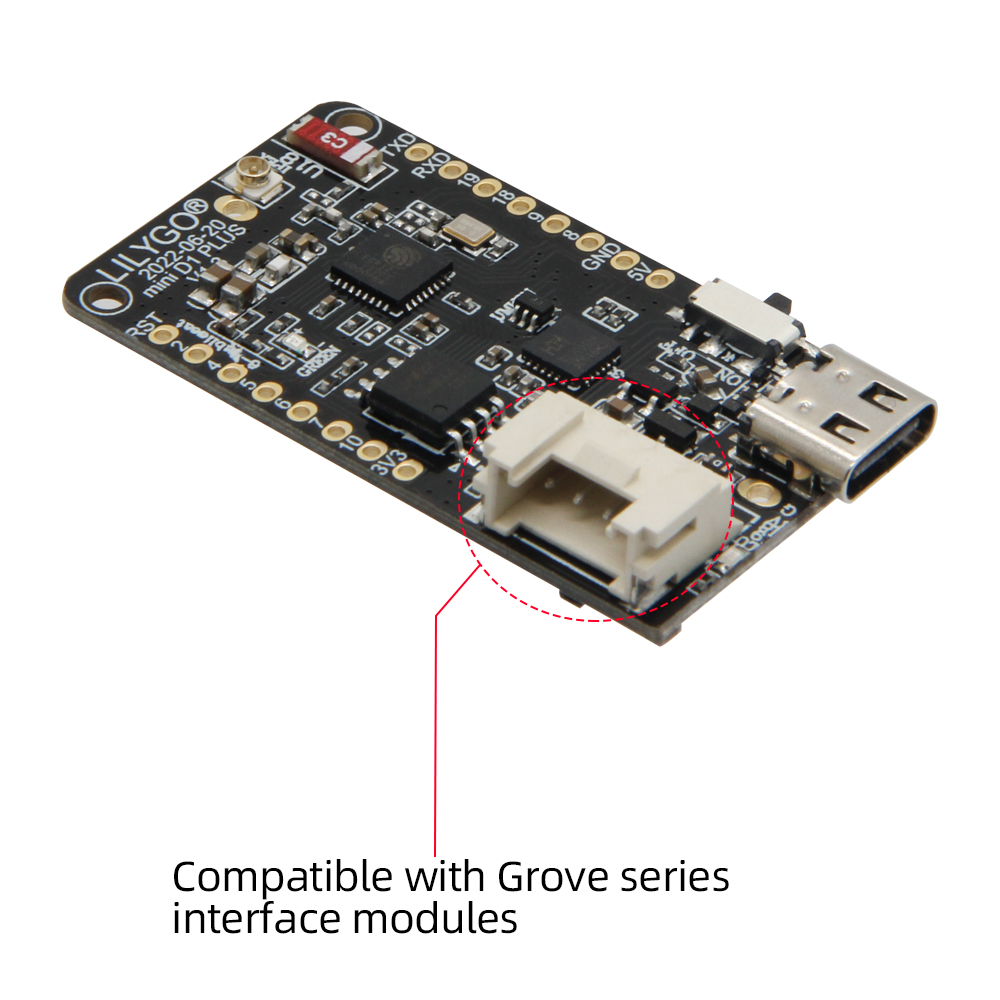 LILYGO® TTGO T-OI Plus ESP32-C - Esp32 Battery Holder Lipo reseña y precio