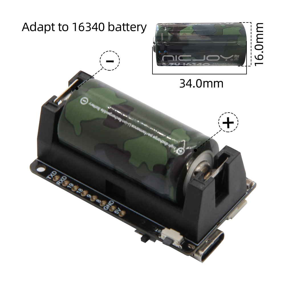 LILYGO® TTGO T-OI Plus ESP32-C - Esp32 Battery Holder Lipo reseña y precio