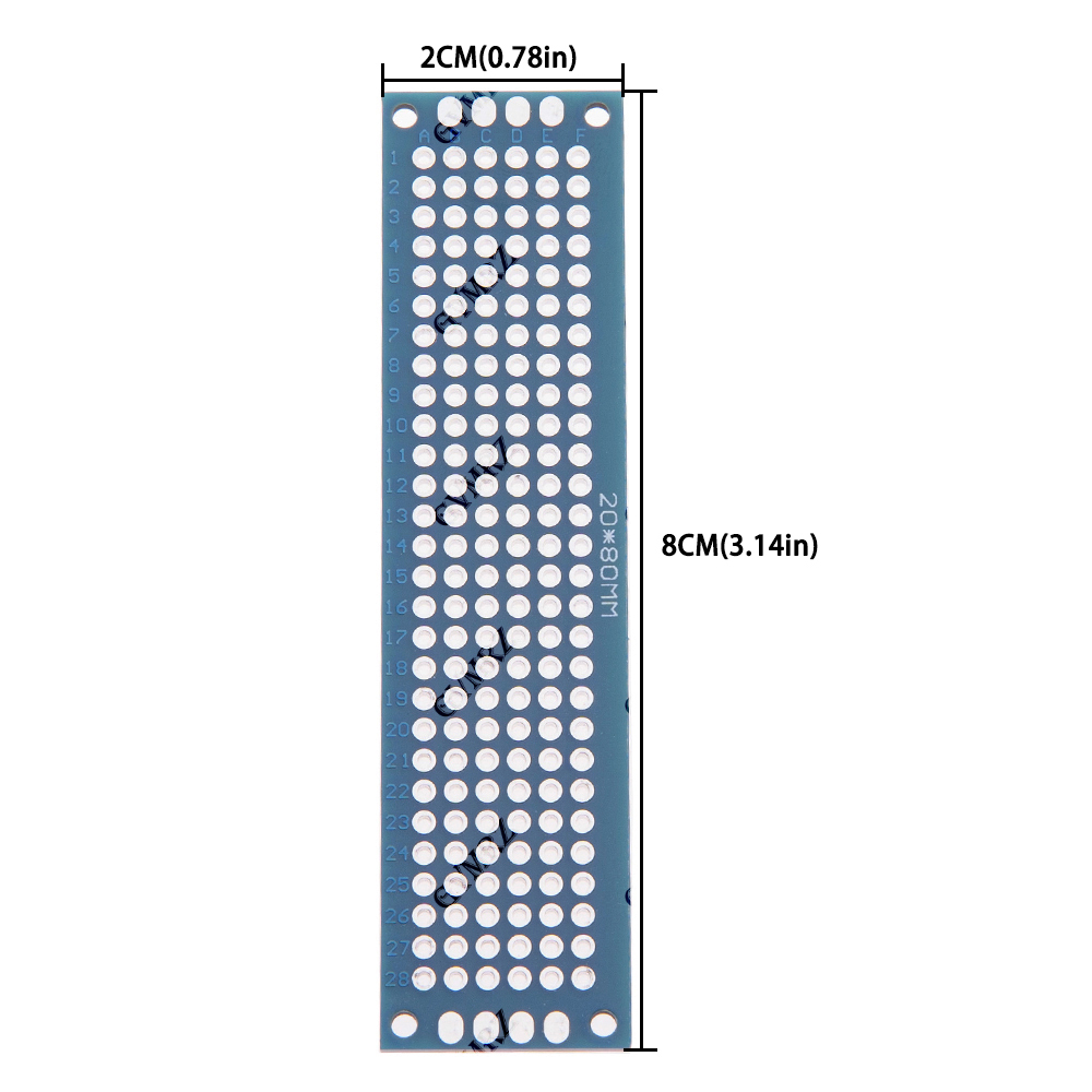 Placa de Prototipos PCB Univer - Perfboard reseña y precio