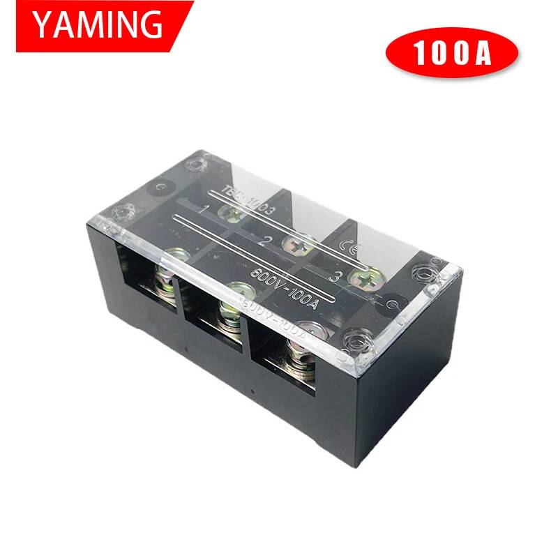2 unidades TBC-1003 100A 3P 60 - Screw Terminal Block reseña y precio