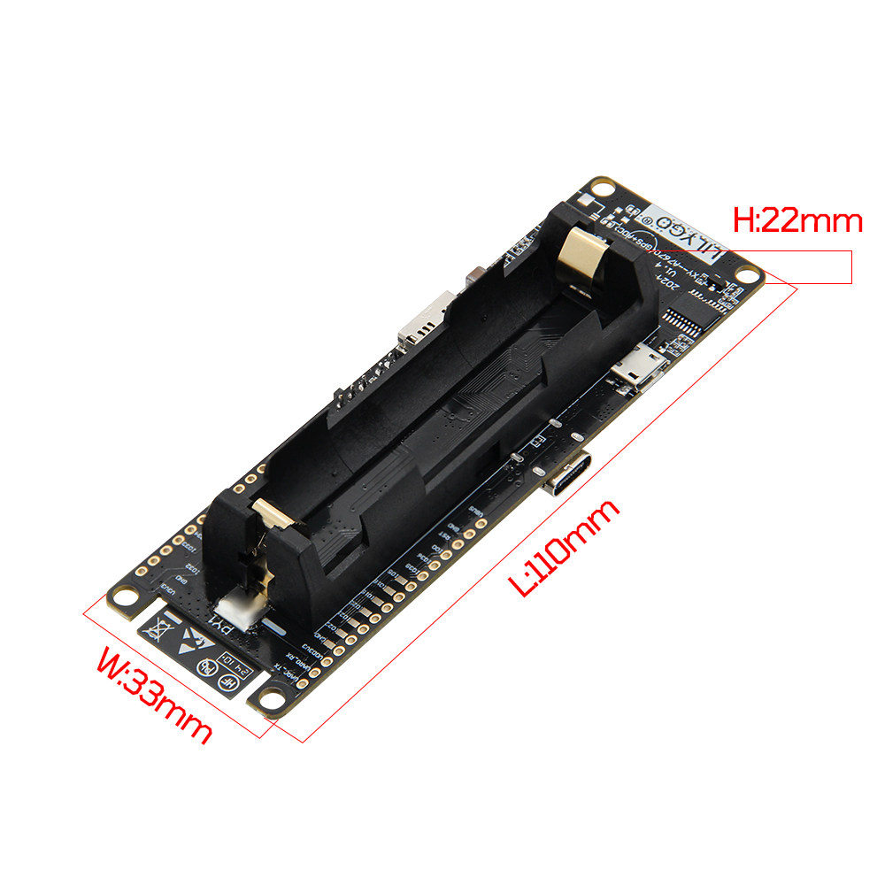 Placa de Desarrollo LILYGO T-A - Esp32 Battery Holder Lipo reseña y precio