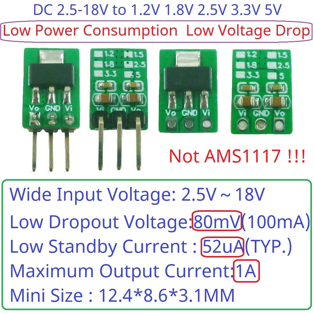 Módulo LDO compatible con AMS1 - Ams1117 Module reseña y precio