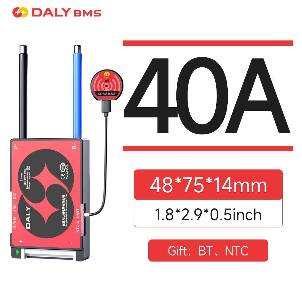 DALY Smart BMS 16S 60V 40A Li- - Proto Board reseña y precio