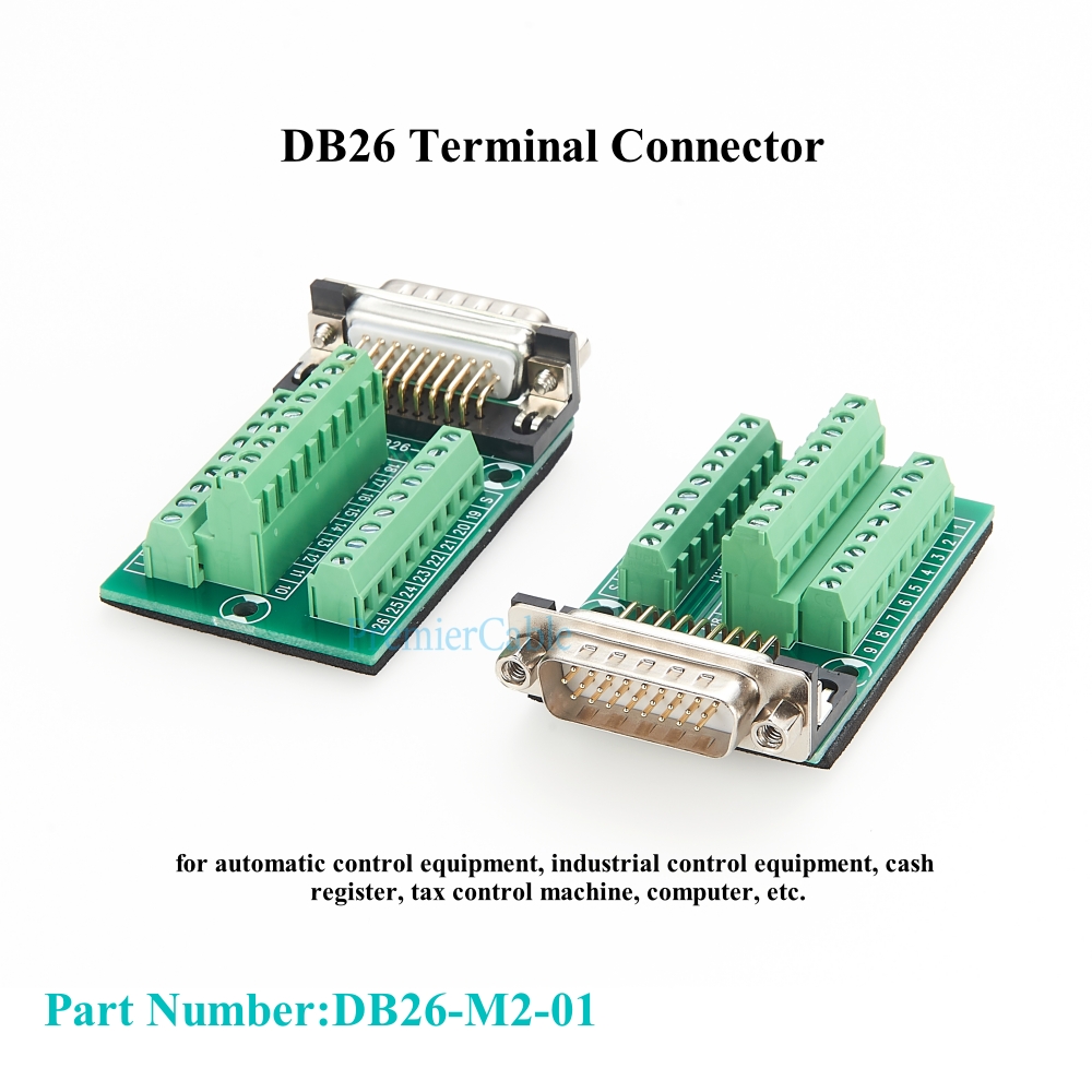 Módulo de señal DB26 macho a b - Screw Terminal Block reseña y precio