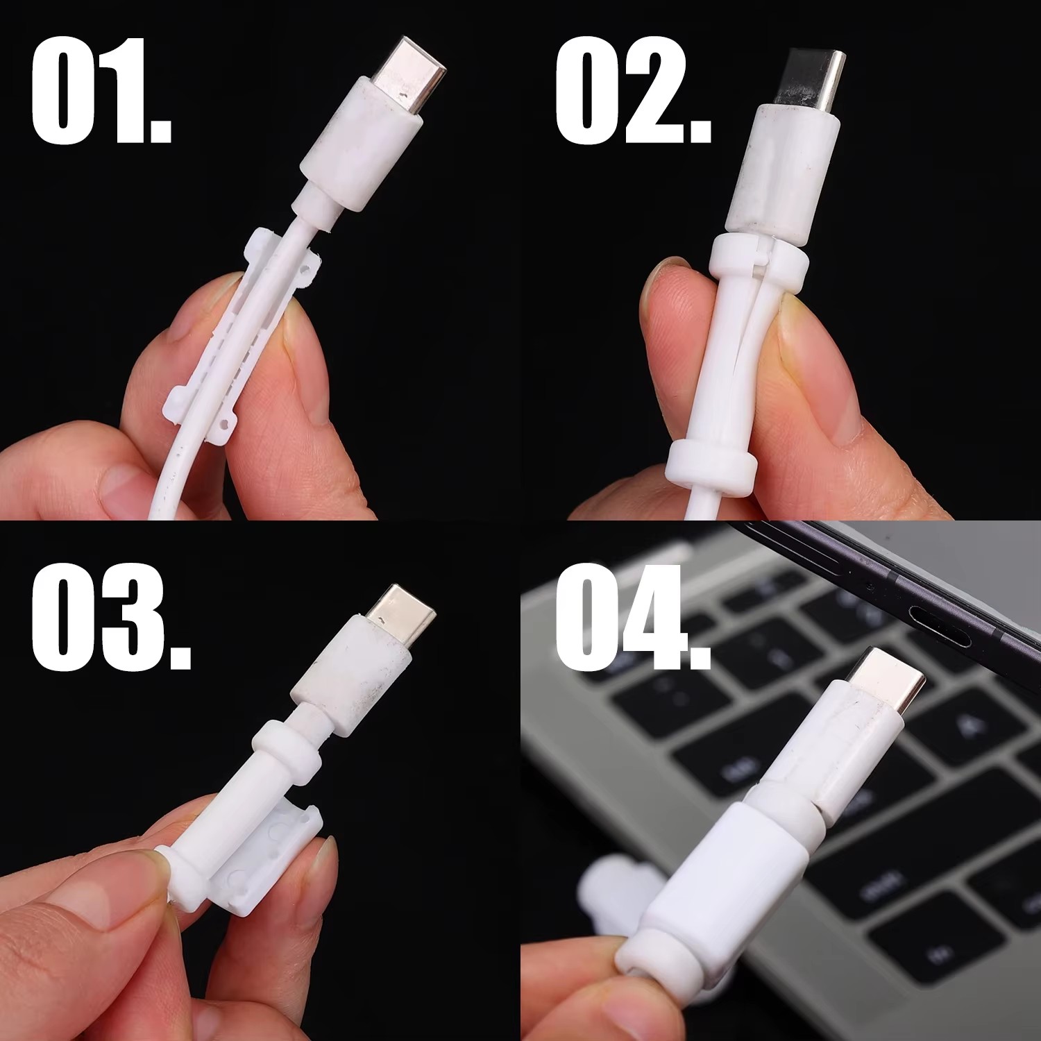 Protector de cable antirrotura - Micro Usb Cable reseña y precio
