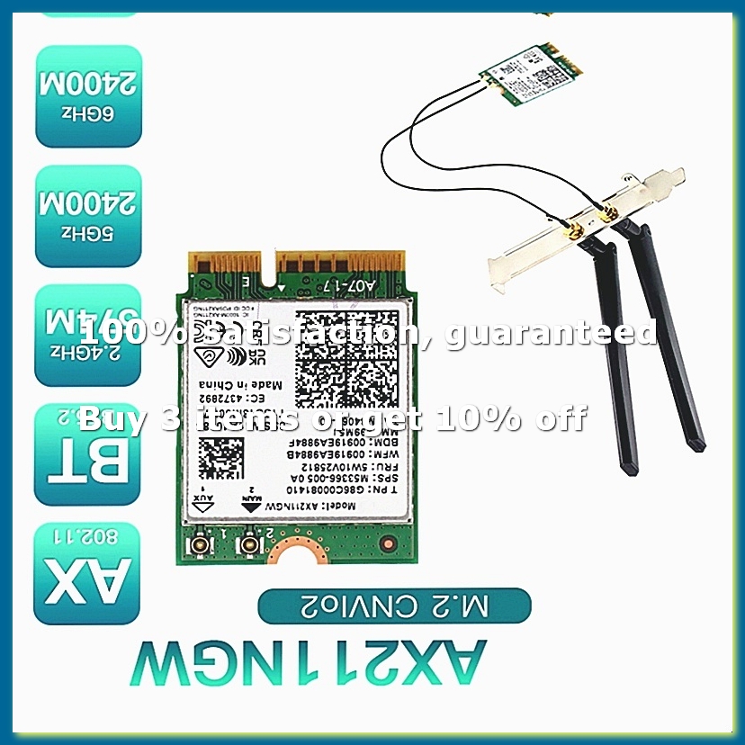 Tarjeta de Red Inalámbrica AX2 - Antenna 2.4Ghz reseña y precio