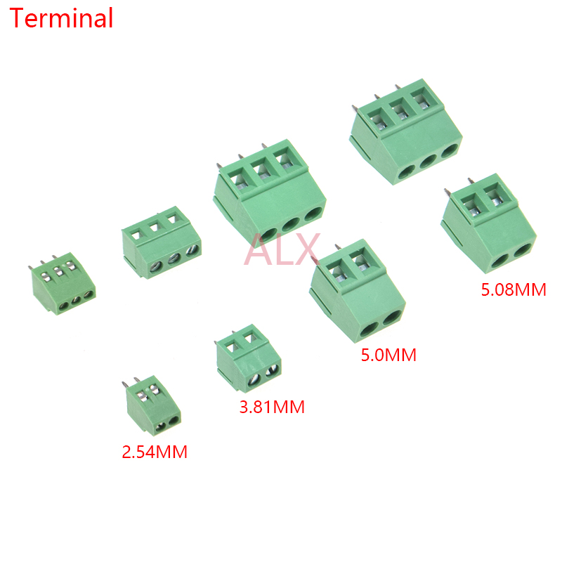 10 Uds KF120/KF128 2,54mm/3,5m - Screw Terminal Block reseña y precio