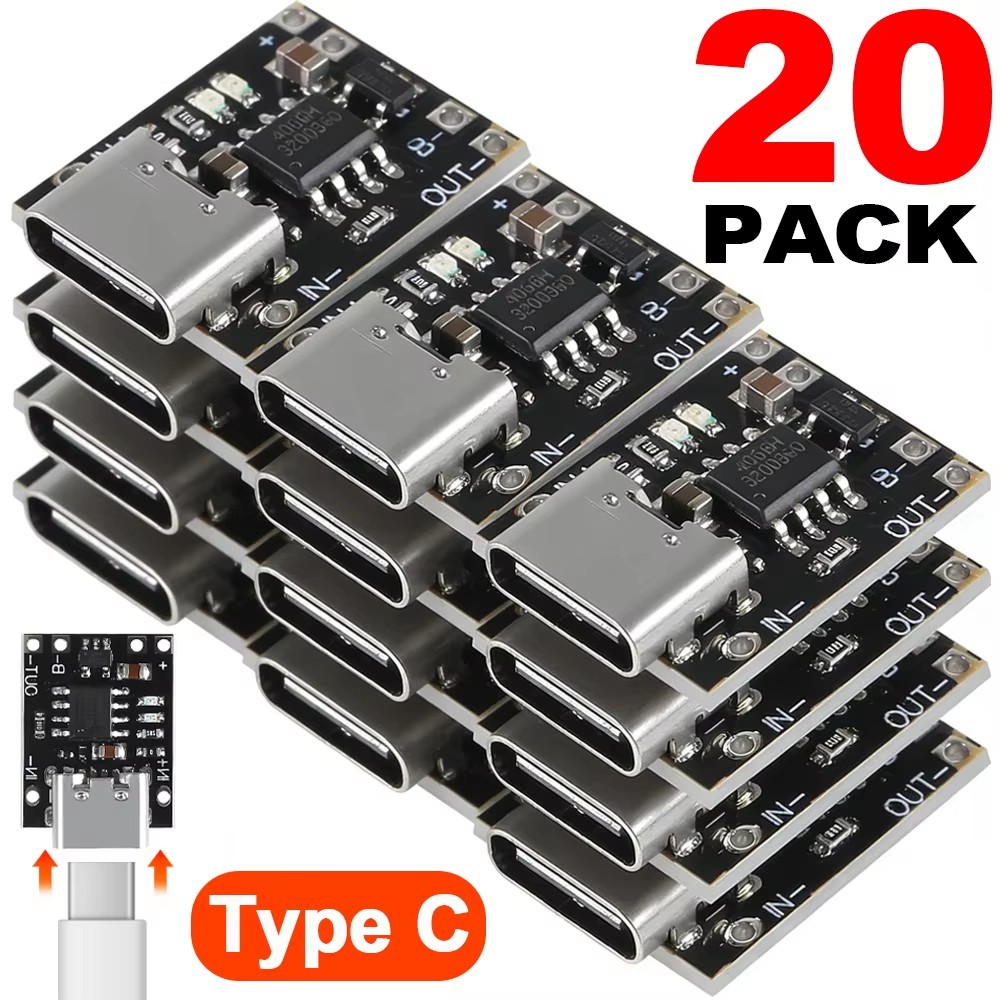 1-20 Piezas TP4056 Placa de Ca - Li Ion Charger Module reseña y precio