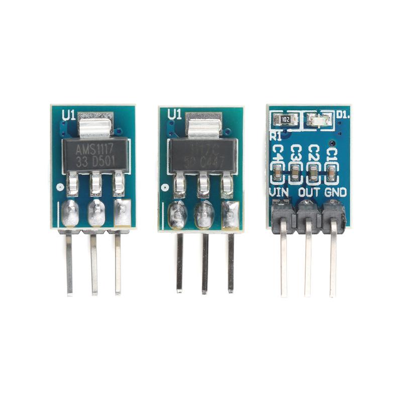 【F】1 unidad de placa regulador - Ams1117 Module reseña y precio