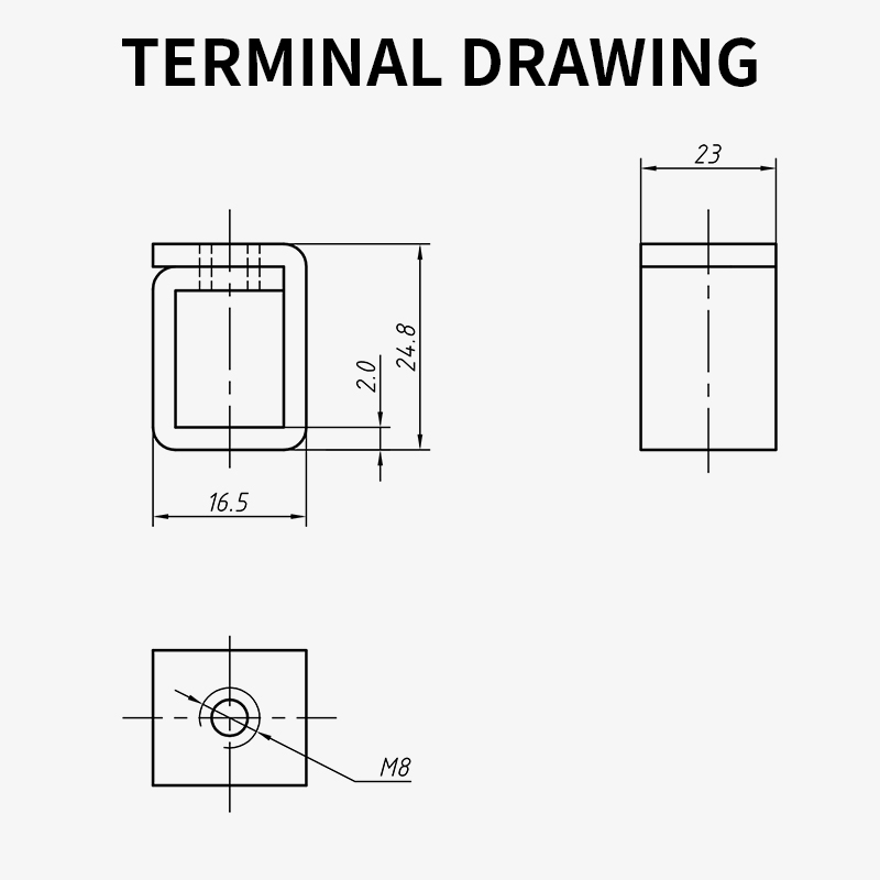 2 unidades de marco de cablead - Screw Terminal Block reseña y precio