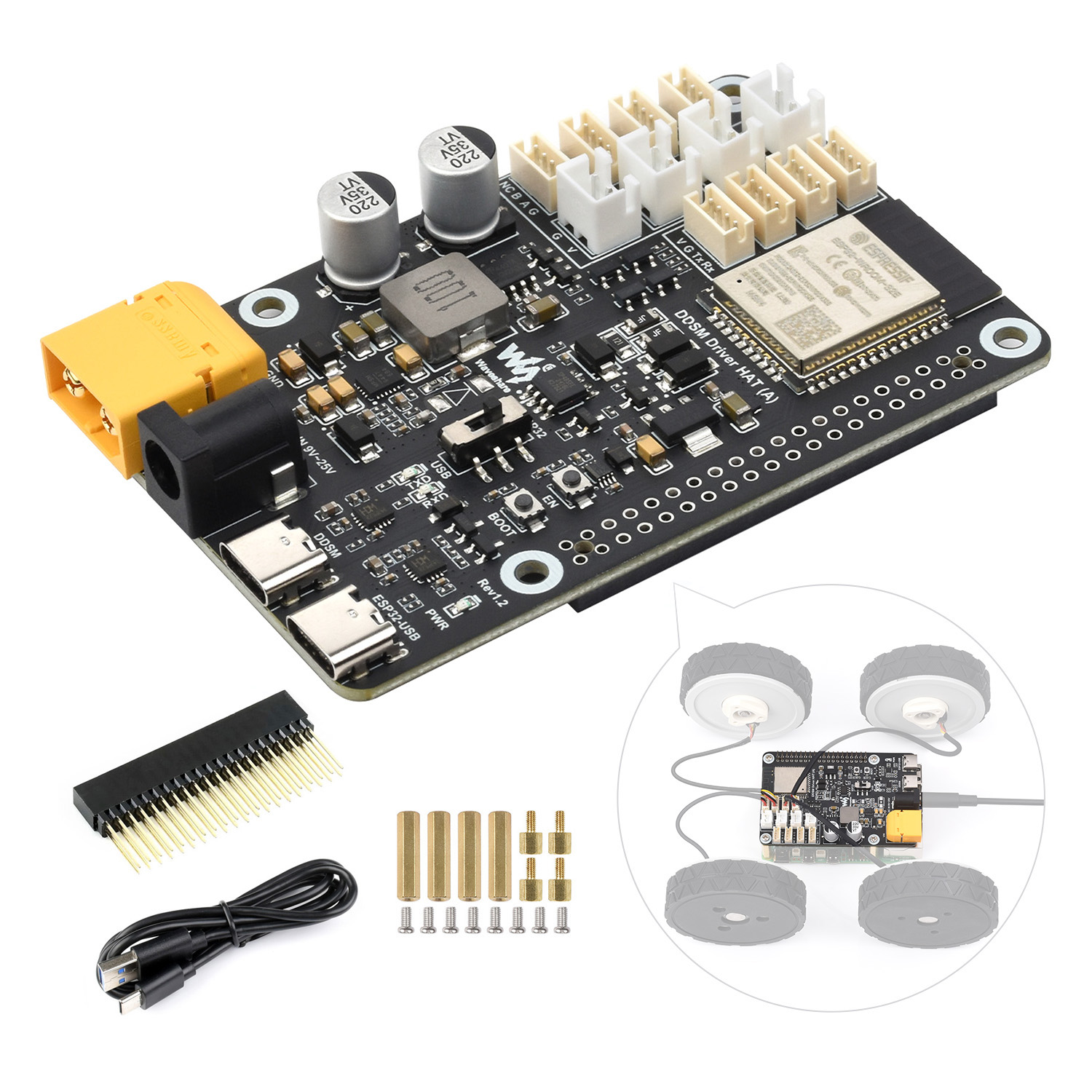 Placa controladora de servomot - Proto Board reseña y precio