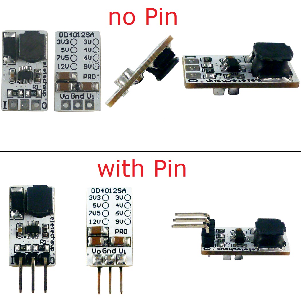 3 Convertidores Mini DC-DC Reg - Ams1117 Module reseña y precio